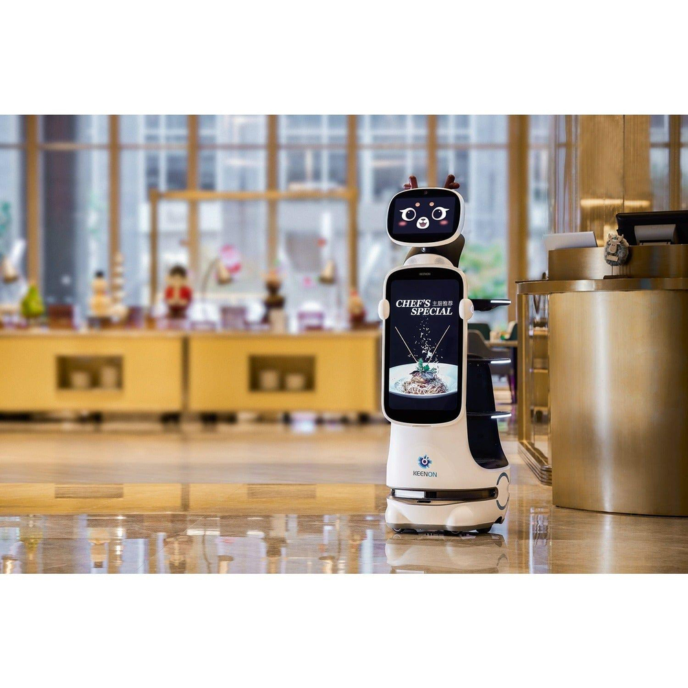 Сервисный робот-доставщик Keenon Robotics Dinerbot T10
