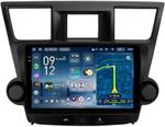 Магнитола для Toyota Highlander 2 XU40 2007-2013 (крутилки активные) - Teyes CC4-PRO монитор 10.36" 2K QLED на Android 13, Быстрейшая, Snapdragon 778G, ИИ, CarPlay, DSP, 4G SIM-слот