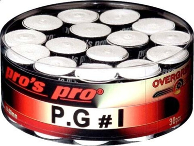 Намотки теннисные Pro's Pro P.G. 1 30P - white