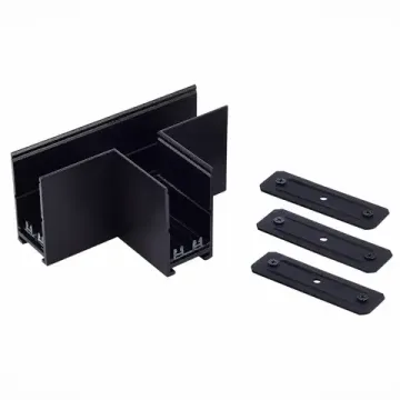 Соединитель T-образный ST015.422.22 чёрный Skyline 220 ST-Luce