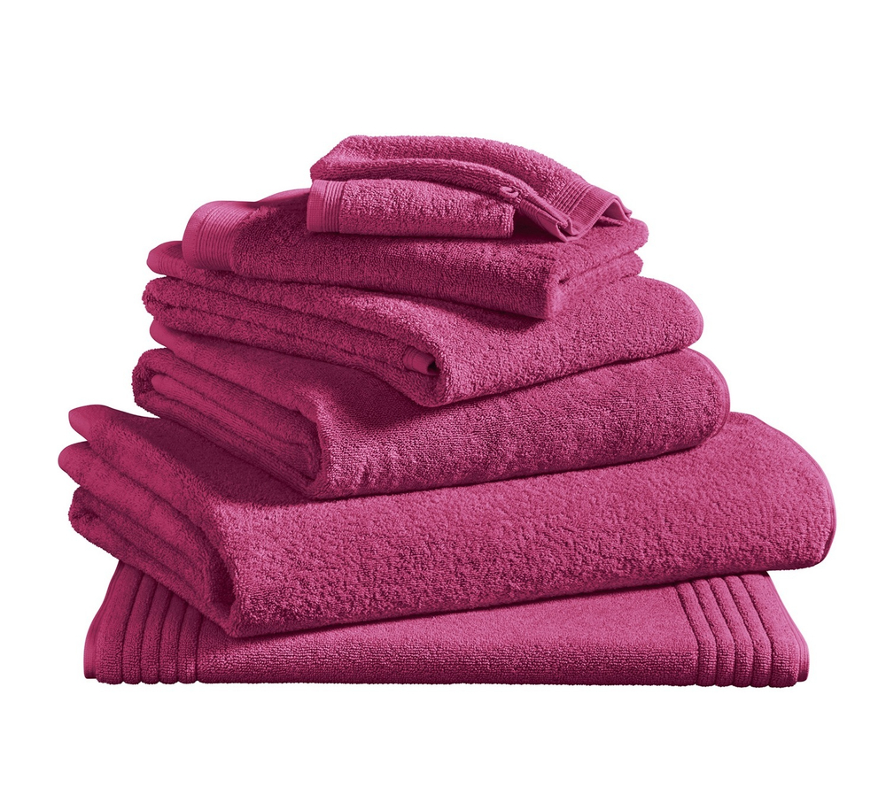Полотенце Uni Cyclamen Blanc des Vosges 40x60 Фиолетовый