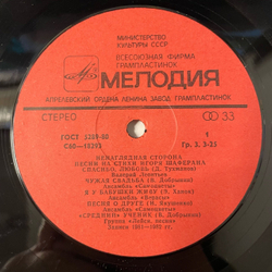 Винтажная виниловая пластинка LP Сборник Игорь Шаферан, Ненаглядная Сторона. Песни На Стихи Игоря Шаферана (СССР 1983) (Самоцветы,