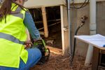 LED-прожектор Greenworks G82WLH с гибридным питанием, 82V / 220V, 1250/2500 лм, крюк для подвеса, крепление на стену, кабель 30 см, без АКБ и ЗУ (3504007)