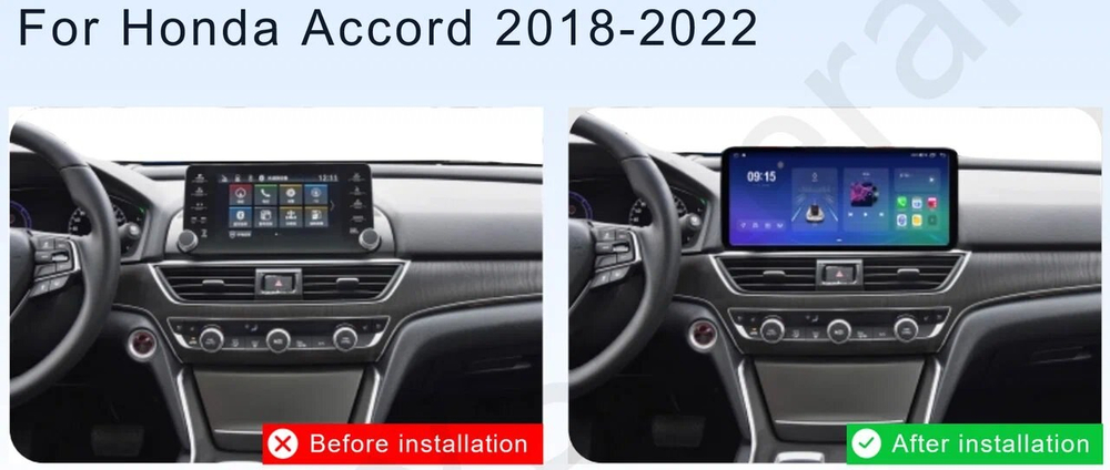 Установочный комплект для HONDA ACCORD 2018-2022 KUBERG GL-1231-FW