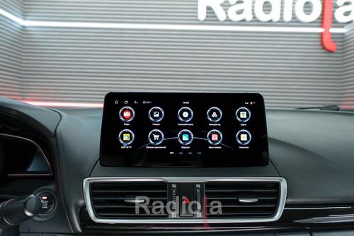 Магнитола для Mazda 3, Axela 2013-2019 - RDL-Mazda3 экран 10.25" на Android 13, Быстрейшая, UIS7870, 4G SIM-слот