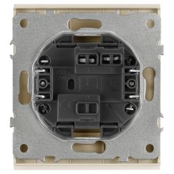Кнопка ЭРА Arktik 16-1109-04 10АХ-250В шампань | Эра Arktik