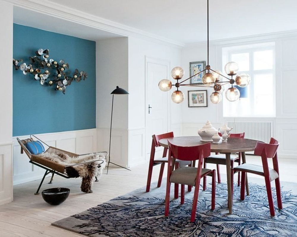 Ceiling design lamp  Modo by Roll & Hill (15 lampshades)