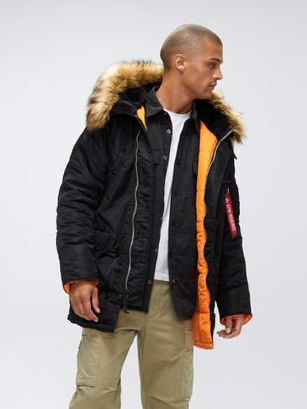 Куртка утепленная мужская ALPHA INDUSTRIES Slim Fit N-3B