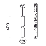 Подвесной светильник Maytoni Memory MOD177PL-01W