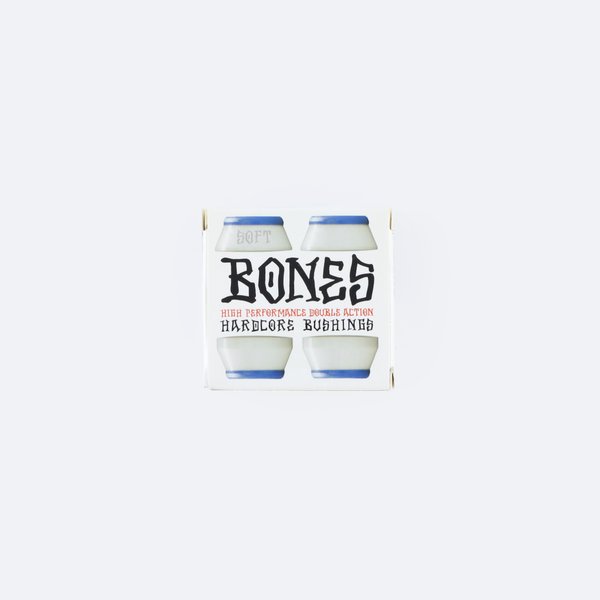 Бушинги Bones Soft Set 81a (blue/white) артикул: - купить в магазине Дайс