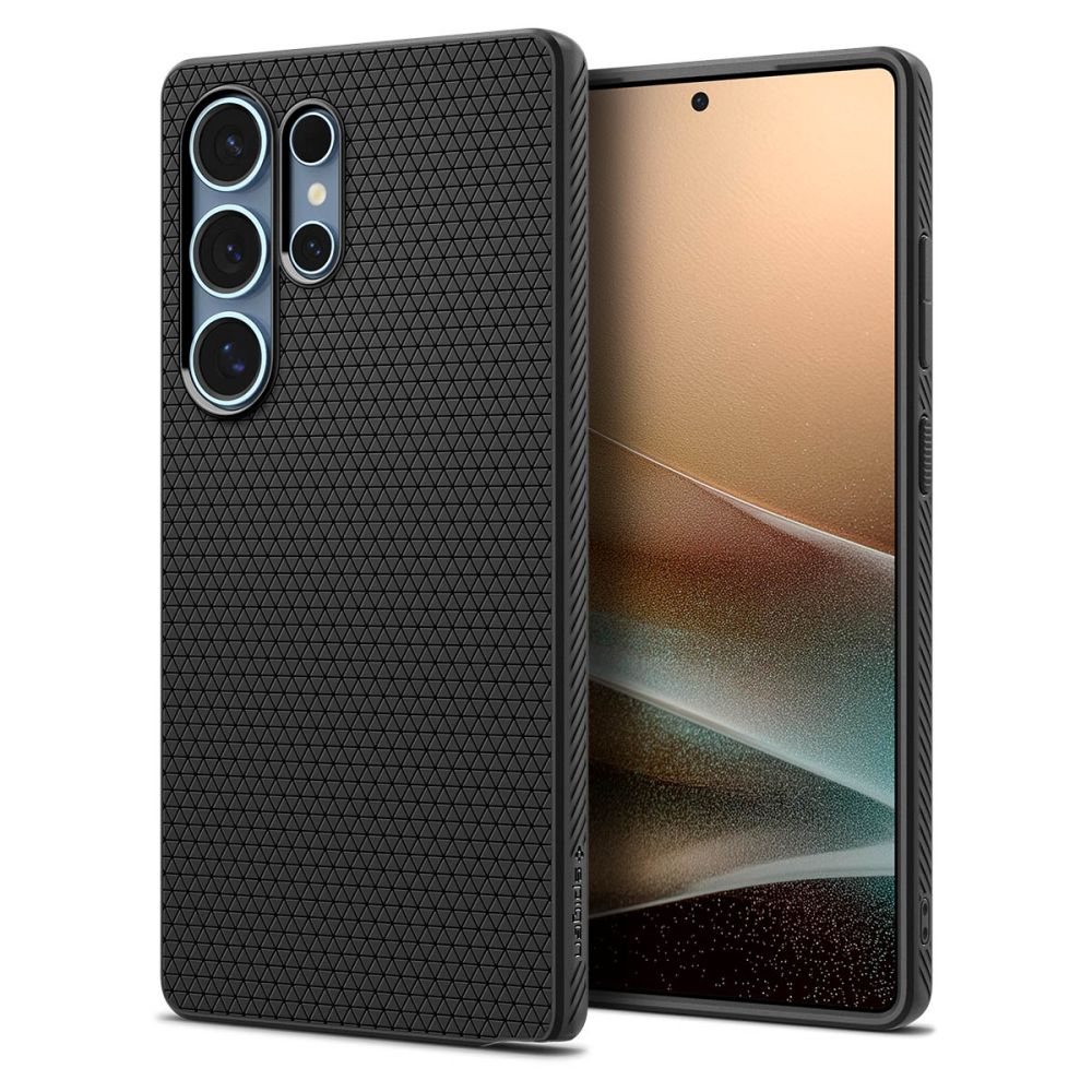 Чехол Spigen Liquid Air для Samsung Galaxy S25 Ultra Matte Black