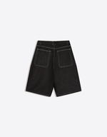 Мужские джинсовые бермуды barrel fit - BERSHKA