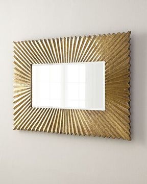 Зеркало "Майлз" brass