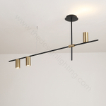 Ceiling design lamp  Tribes Chandelier by TossB (3 lampshade )