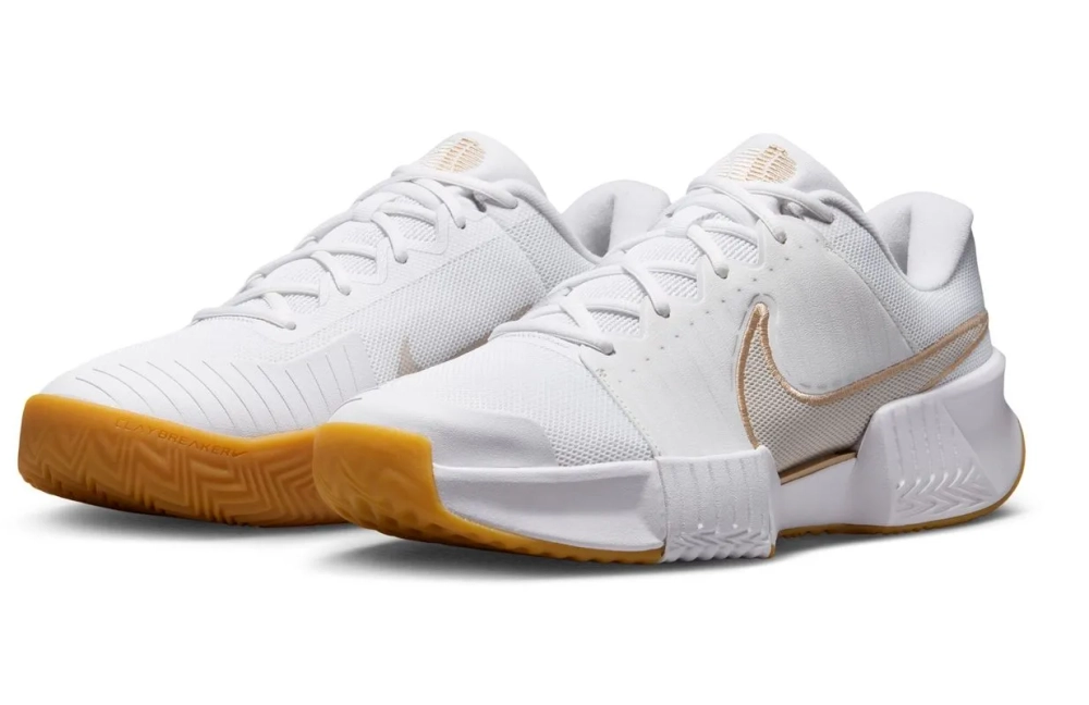Женские теннисные кроссовки Nike Zoom GP Challenge Pro - white/lt orwood/summit white/linien