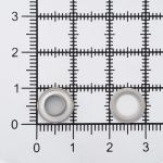 Люверсы металл ⌀5.0 мм (внутр.), h=4.0 мм, внешн. ⌀10.0 мм, серебро, 100 шт, S090803, BIG