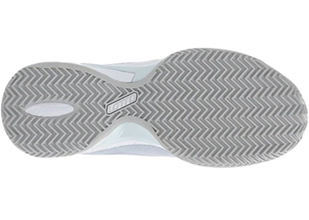 Женские Кроссовки теннисные Lotto Mirage 300 III Clay W - all white/vapor gray