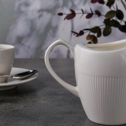 Соусник молочник 100 мл d 6,2 см h7,2 см с ручкой фарфор Neo Silk Noble [6]