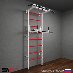 чШведская стенка Sv Pro 802 (Турник Pro/Брусья/стойка)
