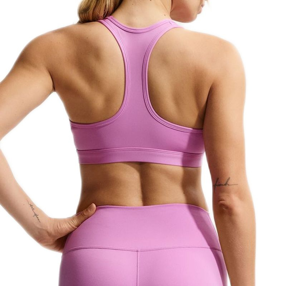 Теннисный бюстгальтер Nike Swoosh Medium Support Non-Padded Sports - light magenta/white