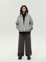 Zip-Up Sweatshirt Grey
