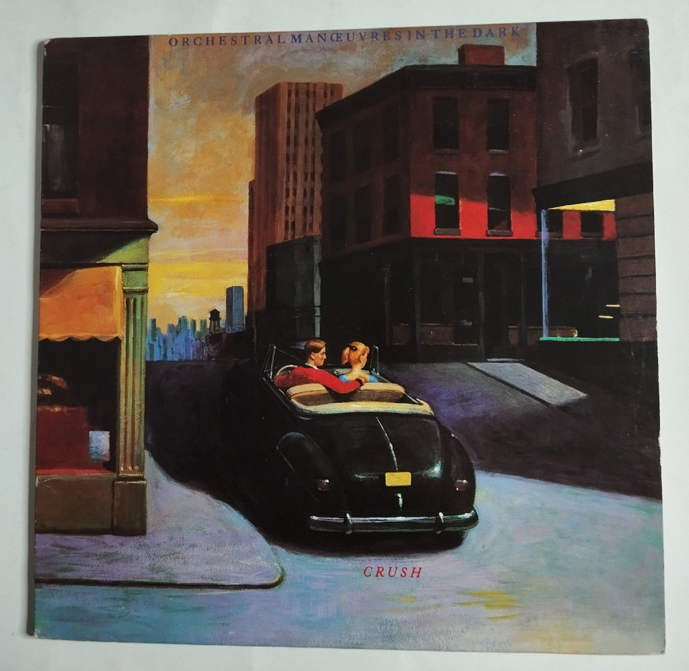Винтажная виниловая пластинка LP Orchestral Manoeuvres In The Dark Crush (Canada 1985)