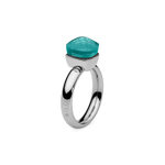 Кольцо Qudo Firenze blue apatite 16.5 мм 610133/16.5 BL/S размер 16,5