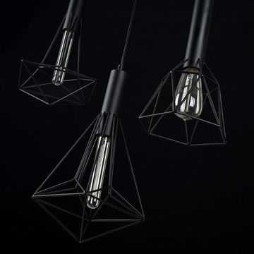 Подвесной светильник Maytoni T021-03-B чёрный Spider Loft