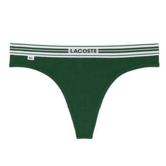 Женские трусики Lacoste Stretch Cotton Briefs - green