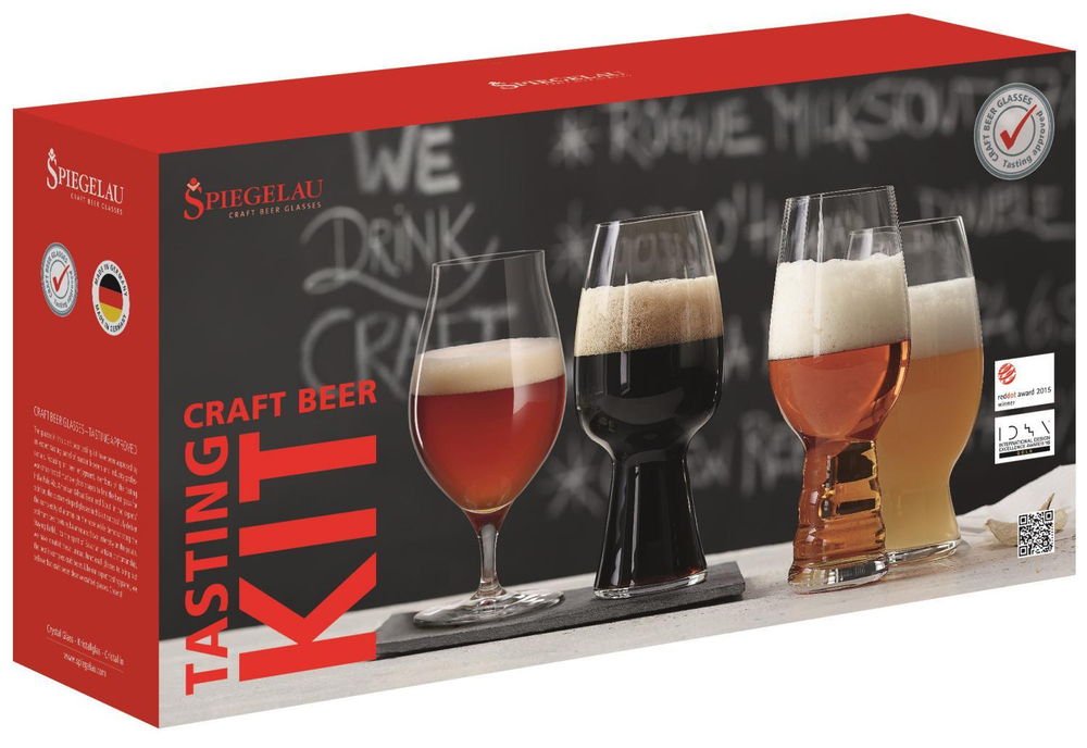 Набор из 4-х бокалов для пива Beer Classics Tasting Kit Spiegelau