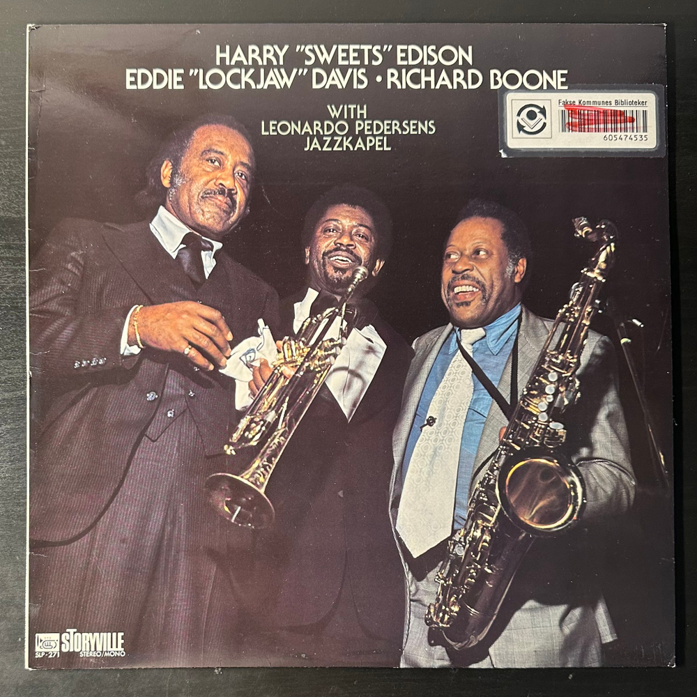 Harry "Sweets" Edison, Eddie "Lockjaw" Davis & Richard Boone with Leonardo Pedersens's Jazzkapel (Англия 1977г.)