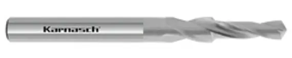 Цековка под резьбу М2, с цапфой, Ø4,3хØ2,2 мм, DIN 373, HSS-XE/Titan-Tec, Karnasch. арт. 20.1891.020