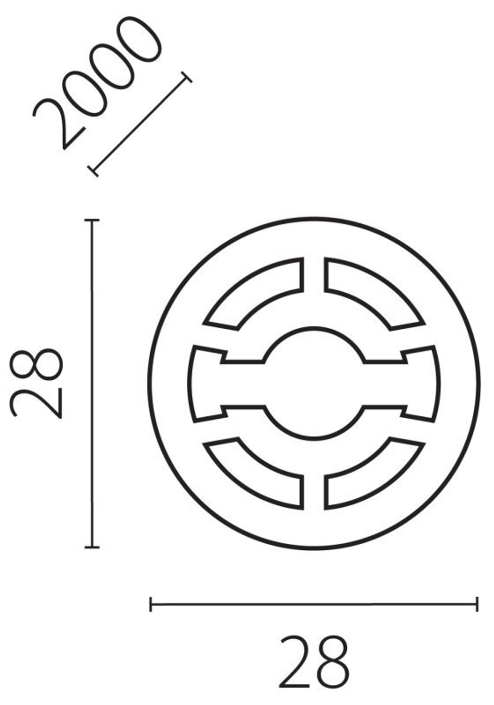 Короб подвесной Lightstar Profiled 442802