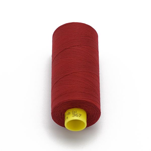 Нитка Gutermann Mara 150 (1000 метров), 1 кат., особо тонкая | 367 т.красный