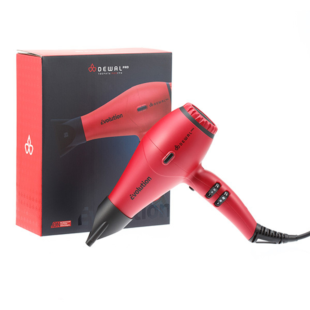 Фен для волос 2300Вт Dewal Elegance Red