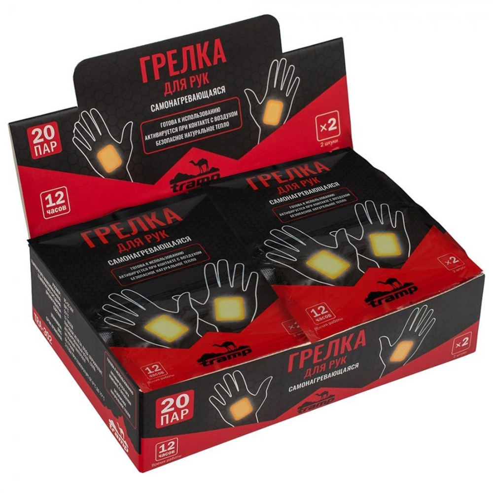 Грелка Tramp для рук 95 х 55 мм, артикул TRA-302