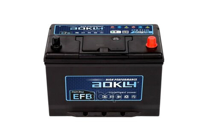 Аккумулятор AOKLY ASIA EFB 90 А/ч обратный R+ 304x173x220 D31 EN 950 А