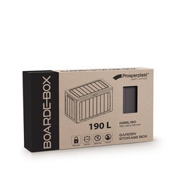 Пластиковый сундук Prosperplast BoardeBox 190 л wenge