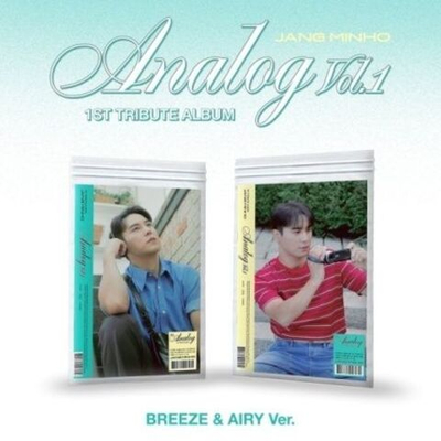 Альбом JANG MIN HO - Analog Vol.1 1ST TRIBUTE POCAALBUM RANDOM Version