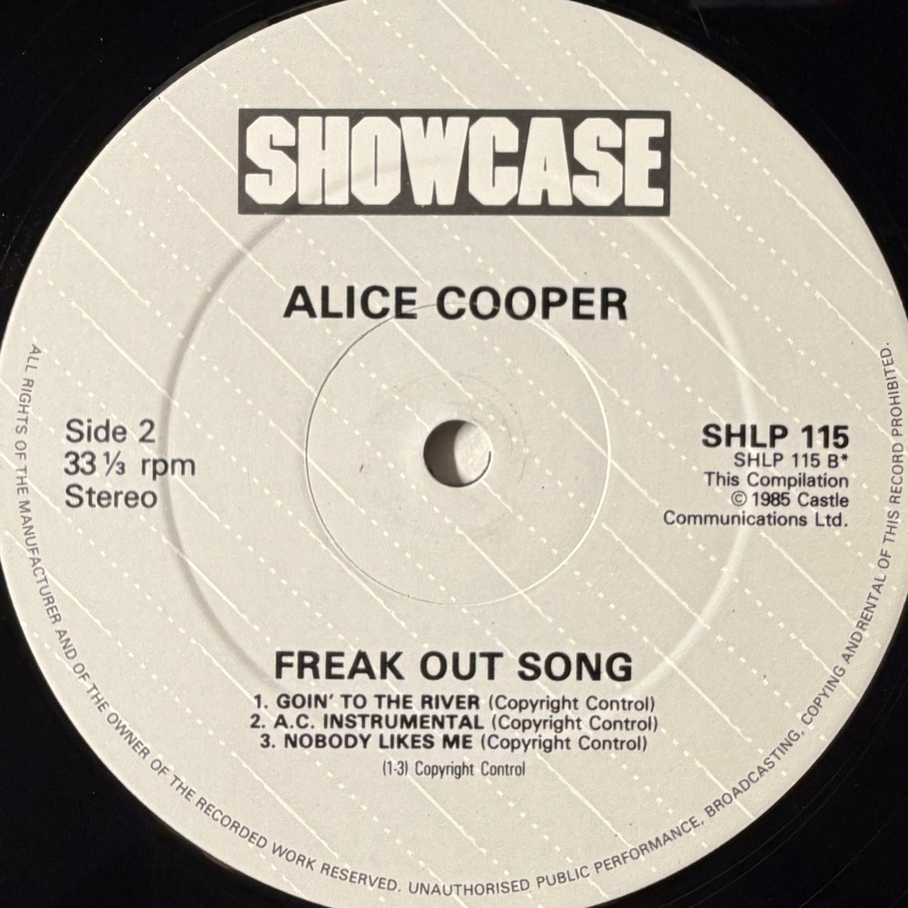 Alice Cooper – Freak Out Song (Англия 1985г.)Т