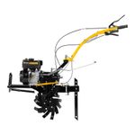 Мотоблок DPT-270X, 7 л.с, дисковое сцепление, ширина 90 см, глубина 35 см, фрез 3х4, ВОМ, передачи 2В/1Н Denzel