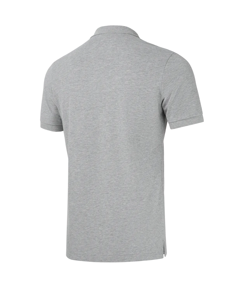 Поло Jogel ESSENTIAL Cotton Polo, серый меланж 91m