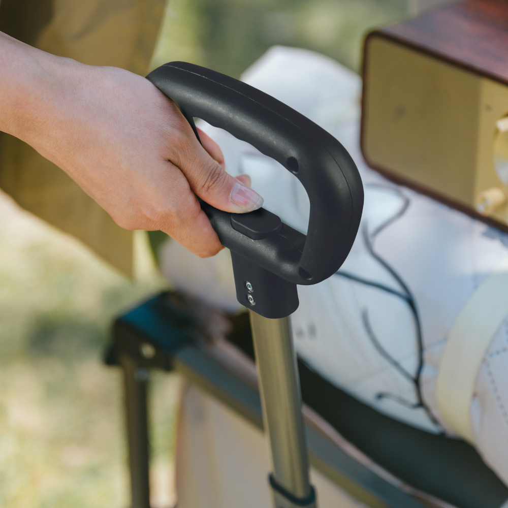 Тележка туристическая Naturehike Light 88х46х93 см, 100 л, коричневая
