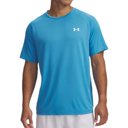 Мужская теннисная футболка Under Armour Tech 2.0 - ether blue/white