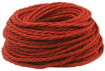 Ретро провод витой Красный Interior Wire Twist Магус ТМ ПВР-КРС / 2х2,5