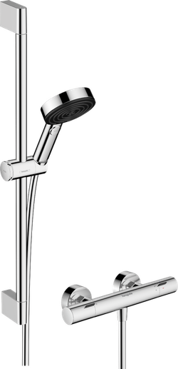 Термостат для душа Hansgrohe Ecostat Fine 13324000 внешнего монтажа