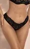 1127/3-B SAND BLACK Трусы бразильяно