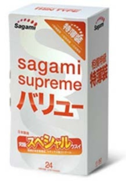 Ультратонкие презервативы Sagami Xtreme, 24 шт