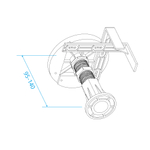 Ножки для поддона RGW N-01 (08)