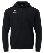 Худи на молнии ESSENTIAL Cotton Zip Hoodie, черный